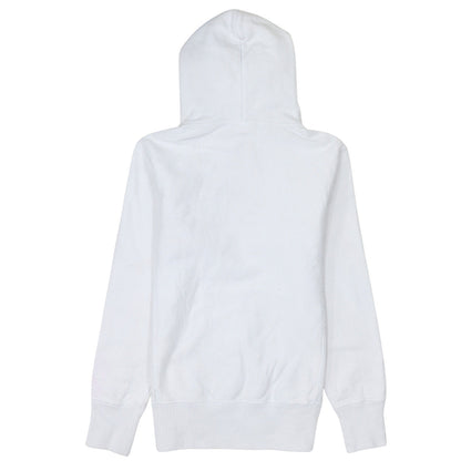 Mens UK Size M Champion White Pullover Hoodie