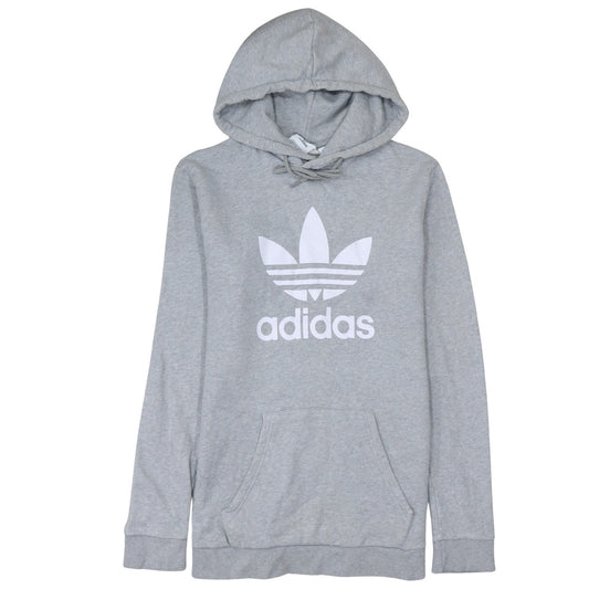 Womens UK Size 18 adidas Grey Pullover Hoodie