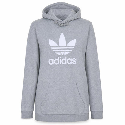 Womens UK Size 18 adidas Grey Pullover Hoodie