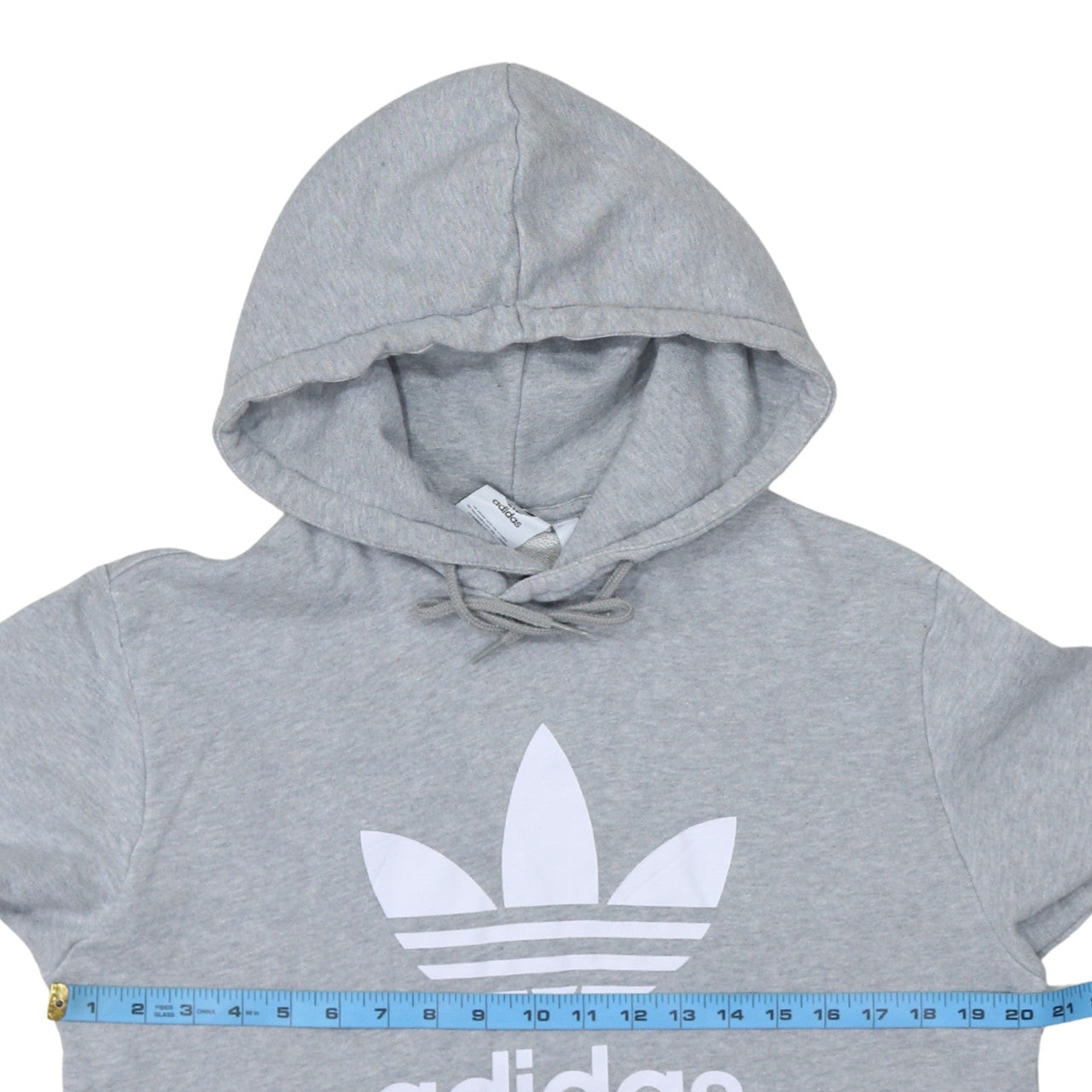 Womens UK Size 18 adidas Grey Pullover Hoodie