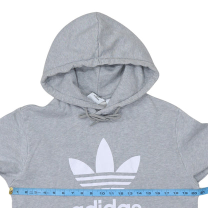Womens UK Size 18 adidas Grey Pullover Hoodie