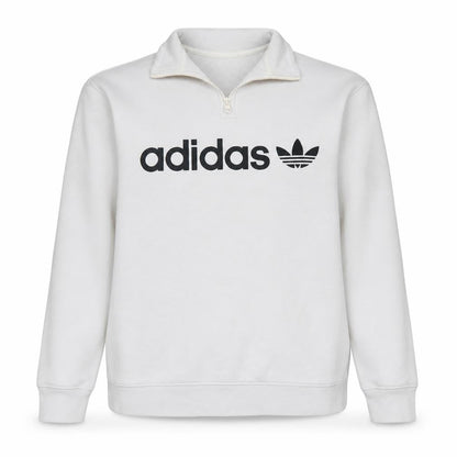 Womens UK Size 12 adidas Ivory Pullover Sweatshirt