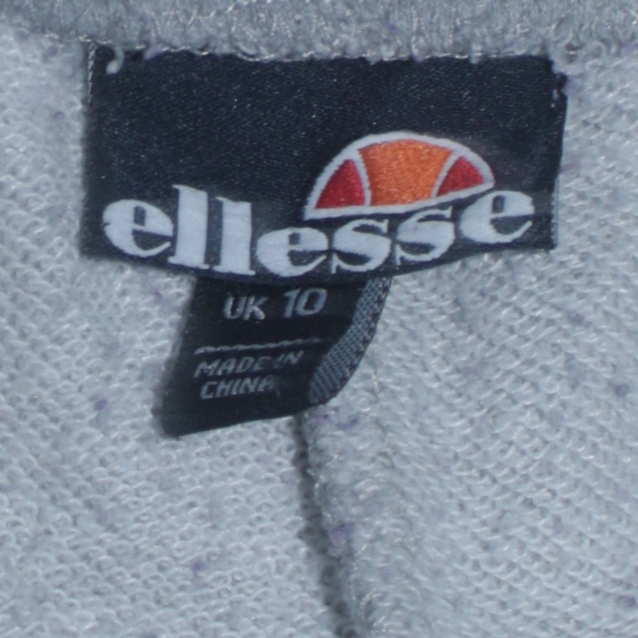 Womens UK Size 10 ellesse Regular Fit Jogger Grey Trousers