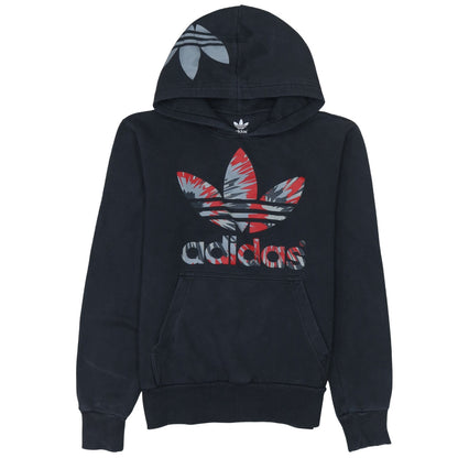 Mens UK Size S adidas Black Pullover Hoodie