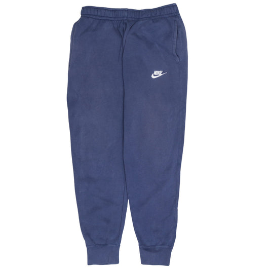 Mens UK Size S Nike Regular Fit Jogger Blue Trousers