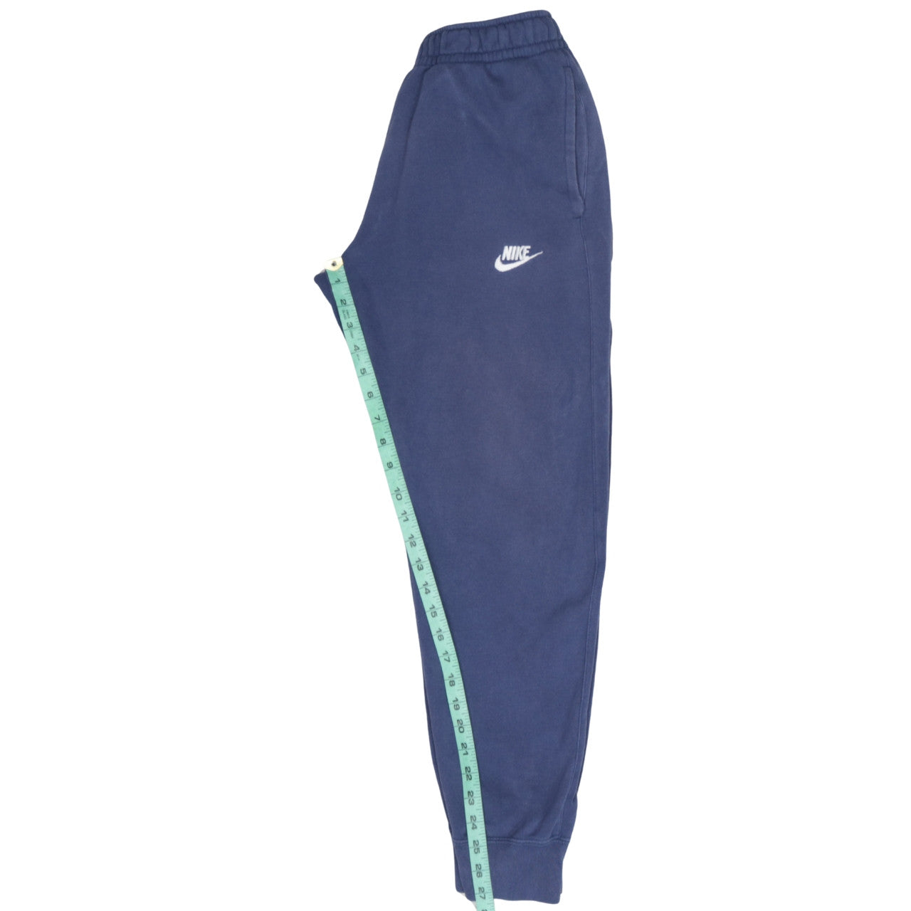 Mens UK Size S Nike Regular Fit Jogger Blue Trousers