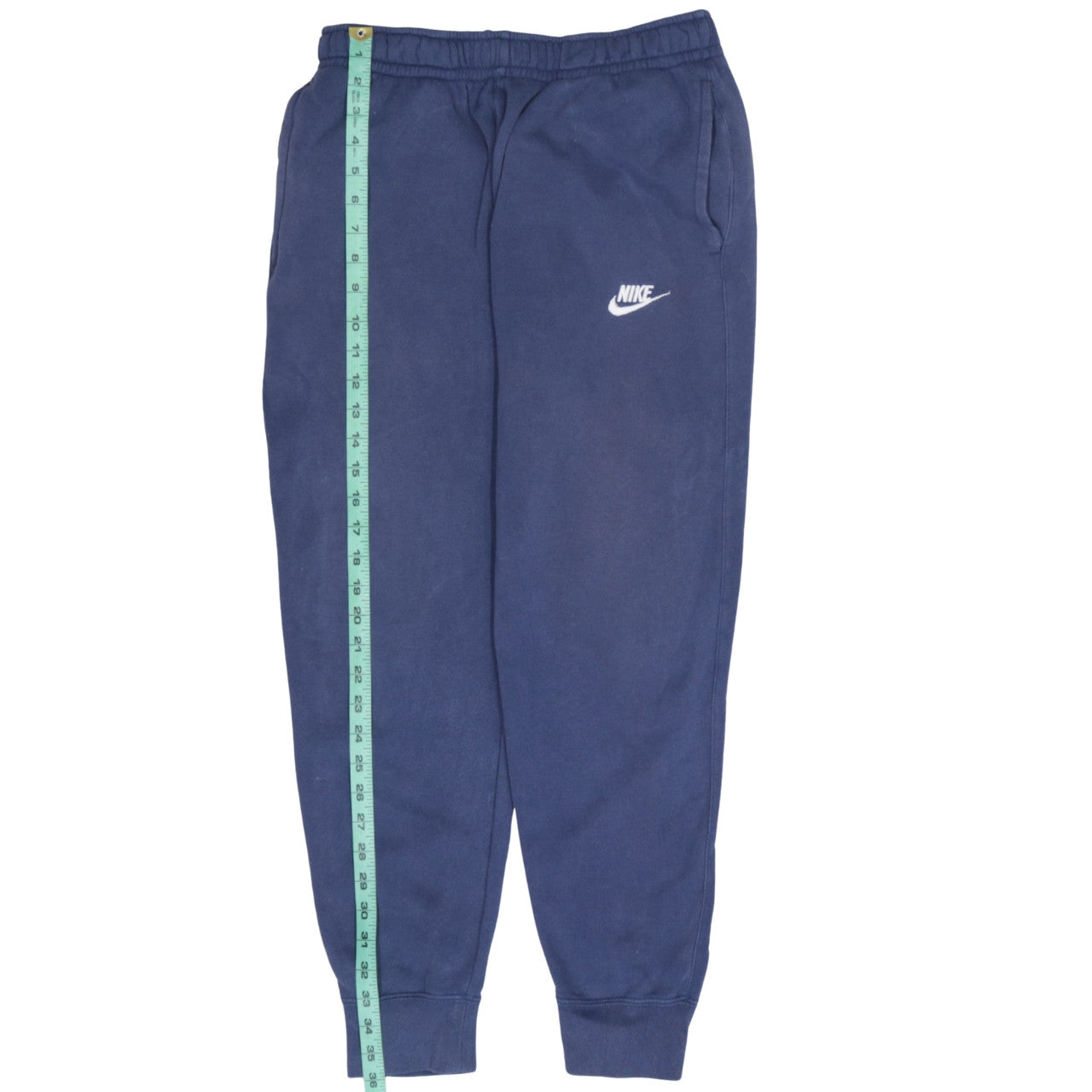 Mens UK Size S Nike Regular Fit Jogger Blue Trousers