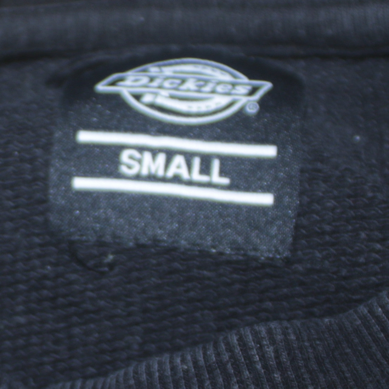 Mens UK Size S Dickies Black Pullover Sweatshirt