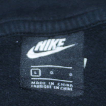 Mens UK Size L Nike Black Pullover Hoodie