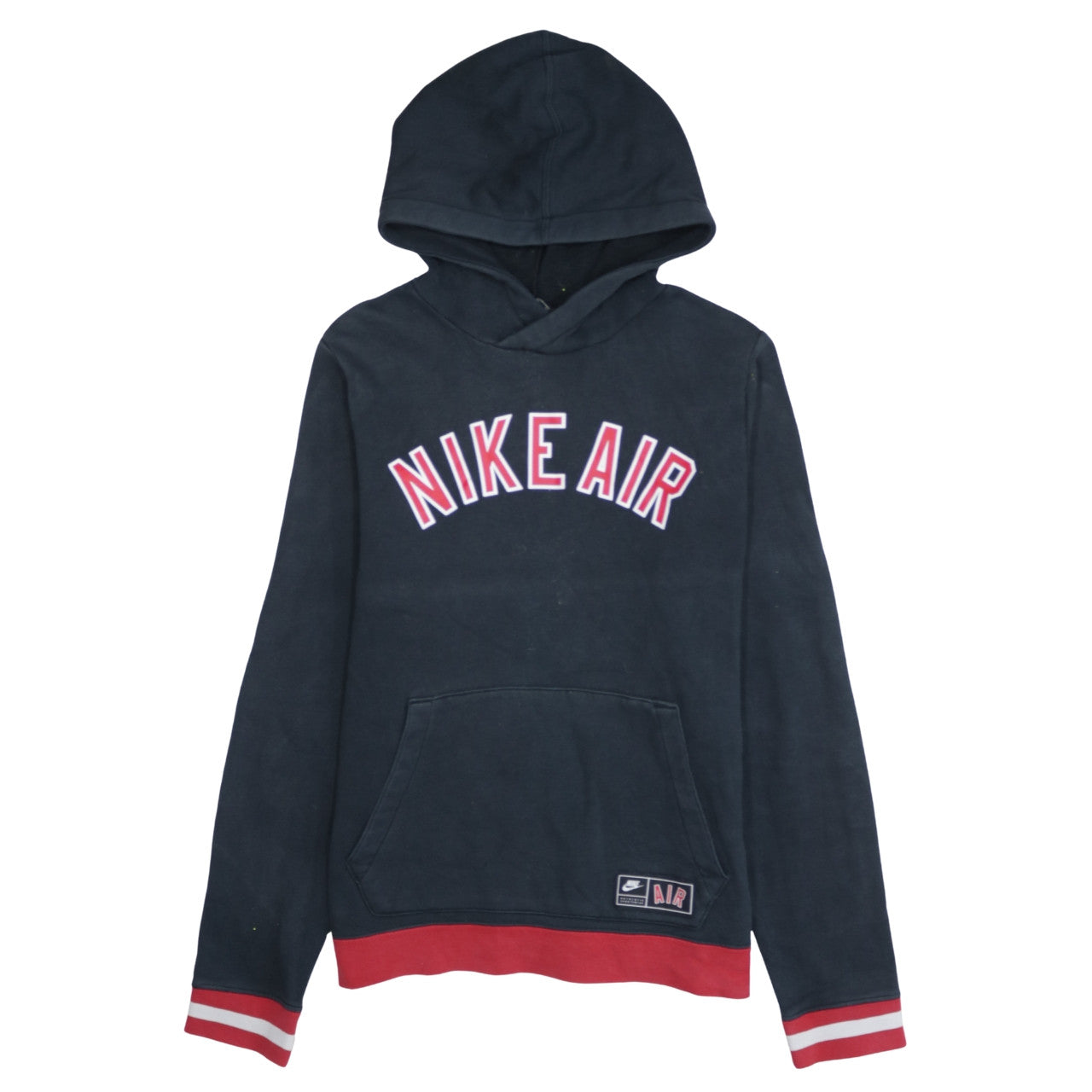 Nike Boys Black Red Pullover Hoodie XL 13-15 Years Hooded Sweatshirt