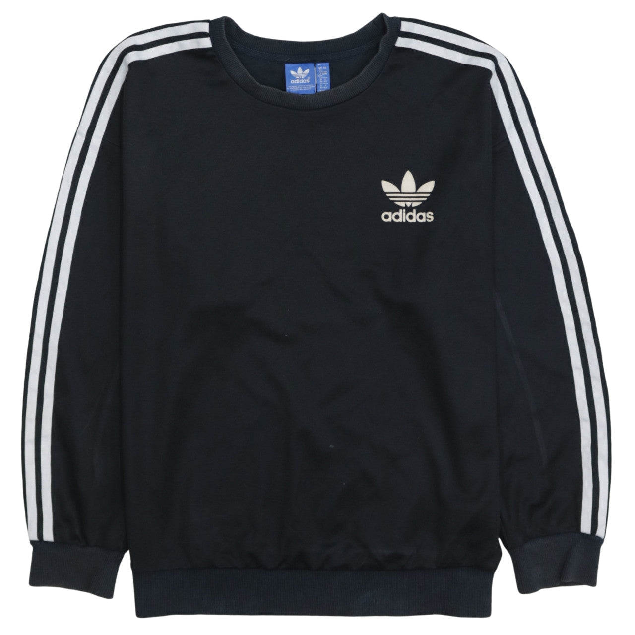 Womens UK Size 12 adidas Black Pullover Sweatshirt