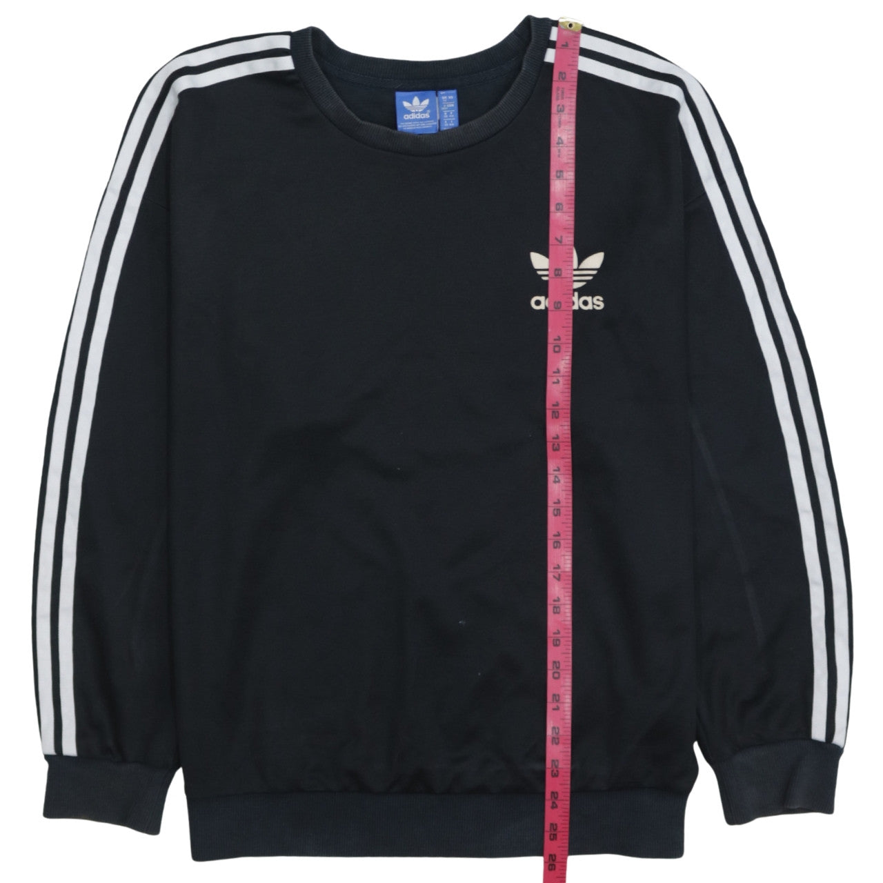 Womens UK Size 12 adidas Black Pullover Sweatshirt