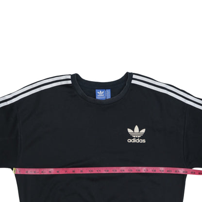 Womens UK Size 12 adidas Black Pullover Sweatshirt