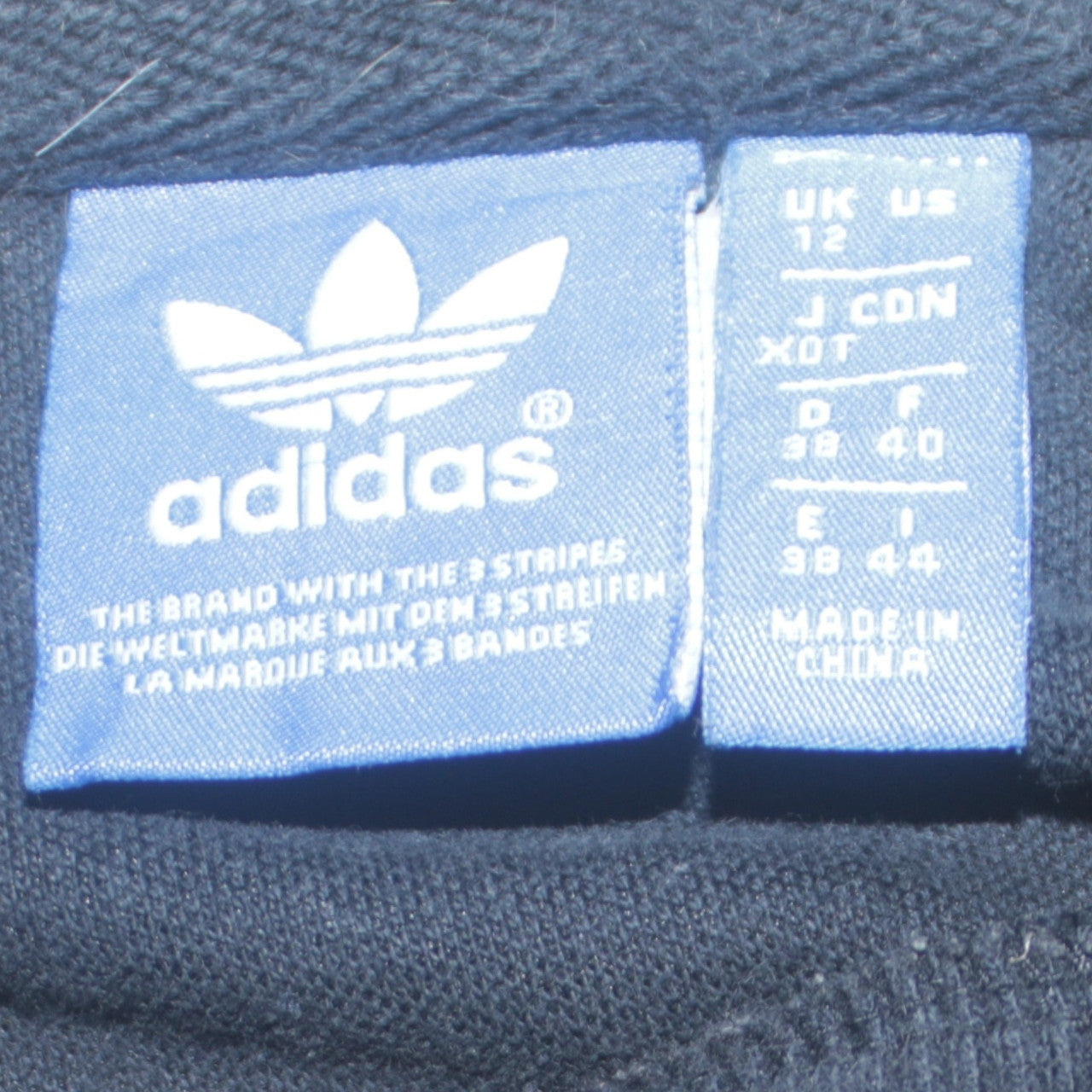 Womens UK Size 12 adidas Black Pullover Sweatshirt