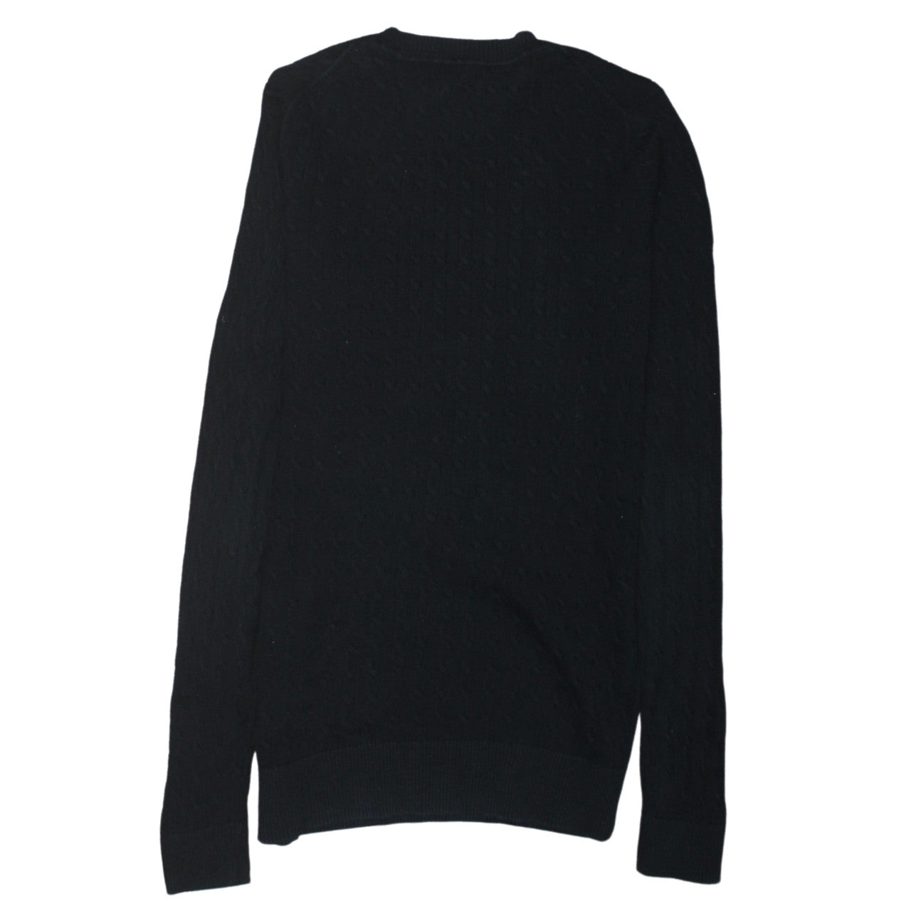 Mens UK Size M Tommy Hilfiger Black Pullover Jumper