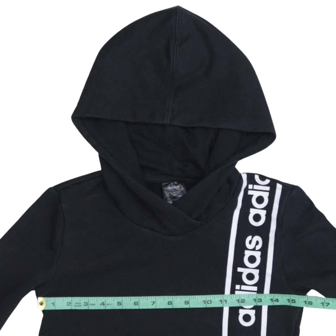 Teens UK Size XS adidas Black Pullover Hoodie