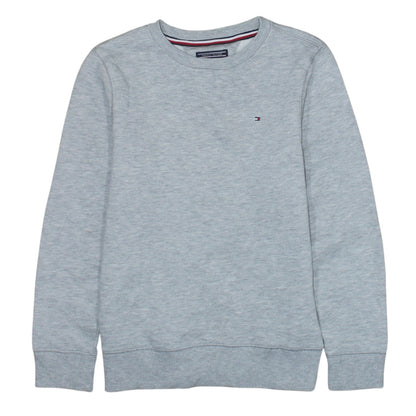Boys UK Size 152 Tommy Hilfiger Grey Pullover Sweatshirt