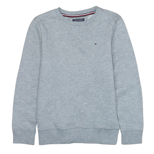 Boys UK Size 152 Tommy Hilfiger Grey Pullover Sweatshirt