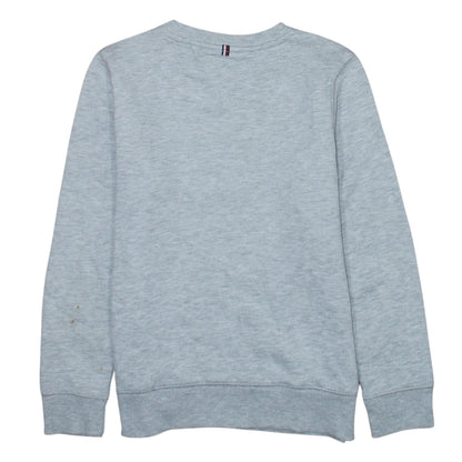 Boys UK Size 152 Tommy Hilfiger Grey Pullover Sweatshirt