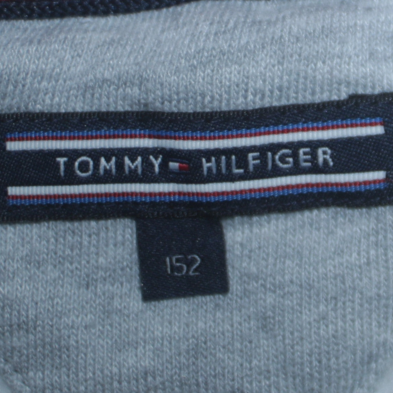 Boys UK Size 152 Tommy Hilfiger Grey Pullover Sweatshirt