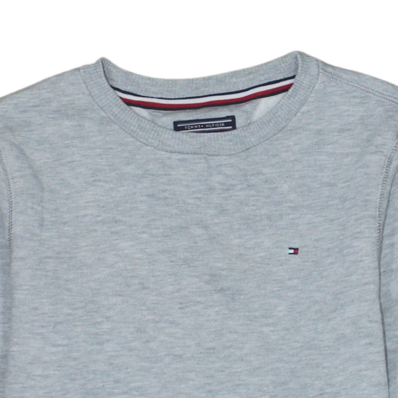 Boys UK Size 152 Tommy Hilfiger Grey Pullover Sweatshirt