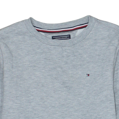 Boys UK Size 152 Tommy Hilfiger Grey Pullover Sweatshirt