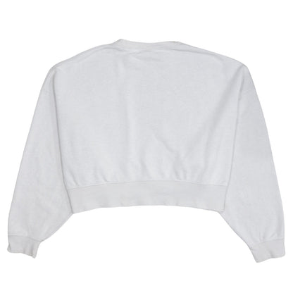 Womens UK Size M Nike White Pullover Sweatshirt