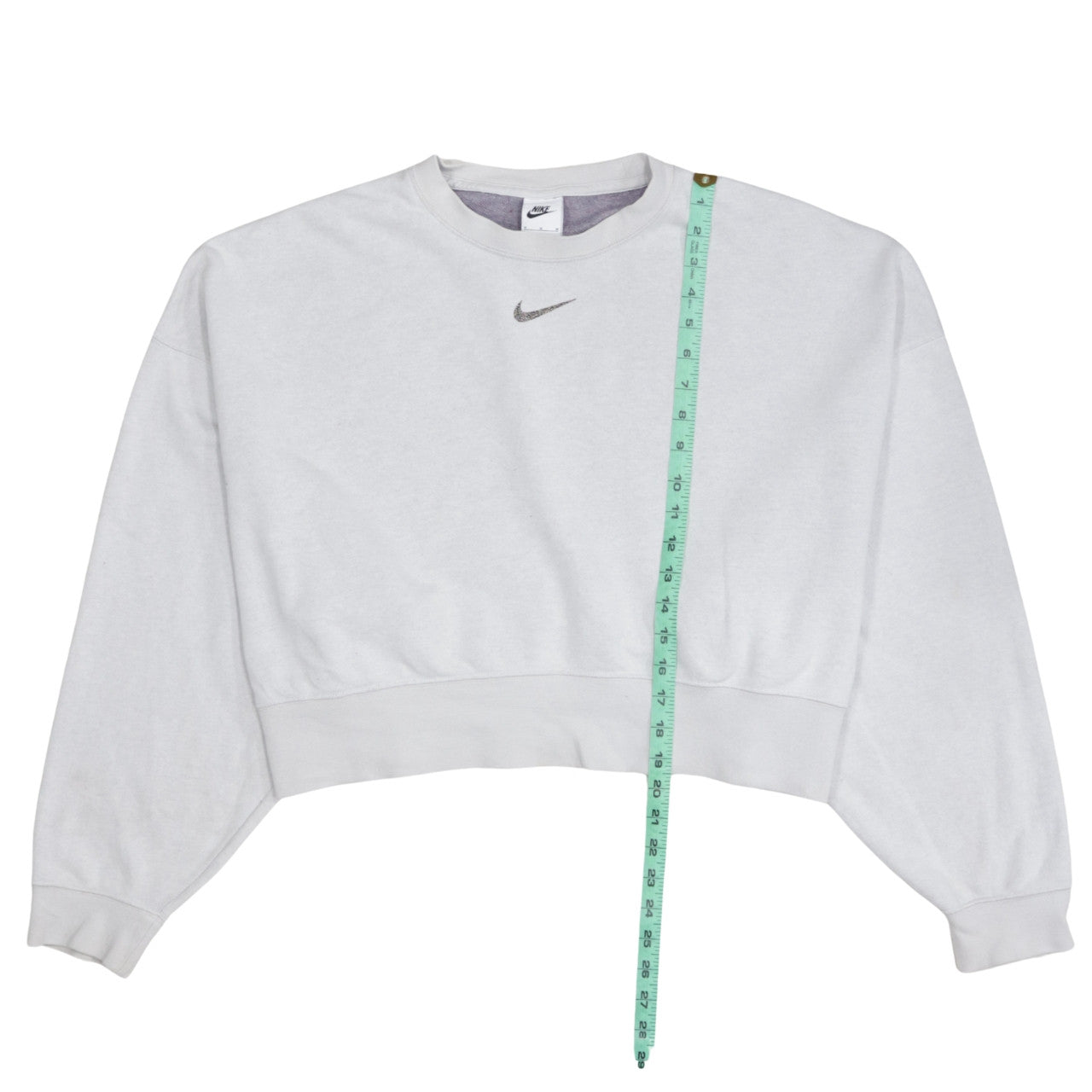 Womens UK Size M Nike White Pullover Sweatshirt