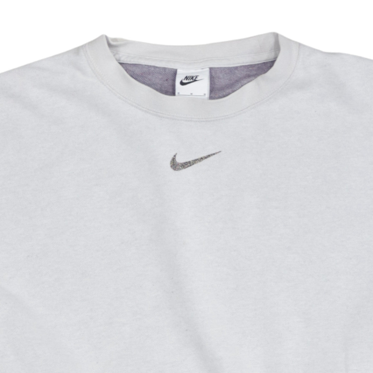 Womens UK Size M Nike White Pullover Sweatshirt