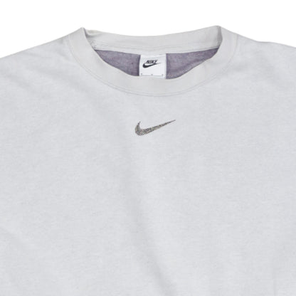 Womens UK Size M Nike White Pullover Sweatshirt