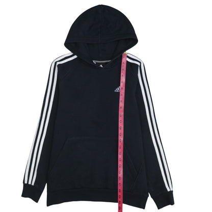 Boys UK Size 13-14 Years adidas Black Pullover Hoodie