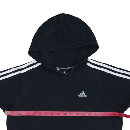 Boys UK Size 13-14 Years adidas Black Pullover Hoodie