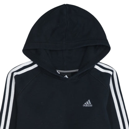 Boys UK Size 13-14 Years adidas Black Pullover Hoodie