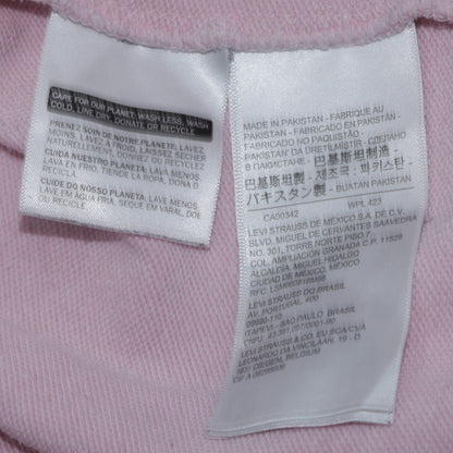Womens UK Size M Levi's Pink Pullover Sweatshirt