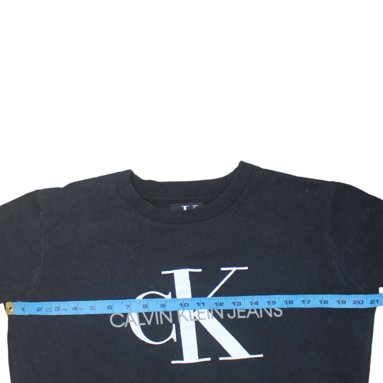 Mens UK Size S Calvin Klein Jeans Black Pullover Sweatshirt