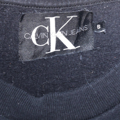 Mens UK Size S Calvin Klein Jeans Black Pullover Sweatshirt