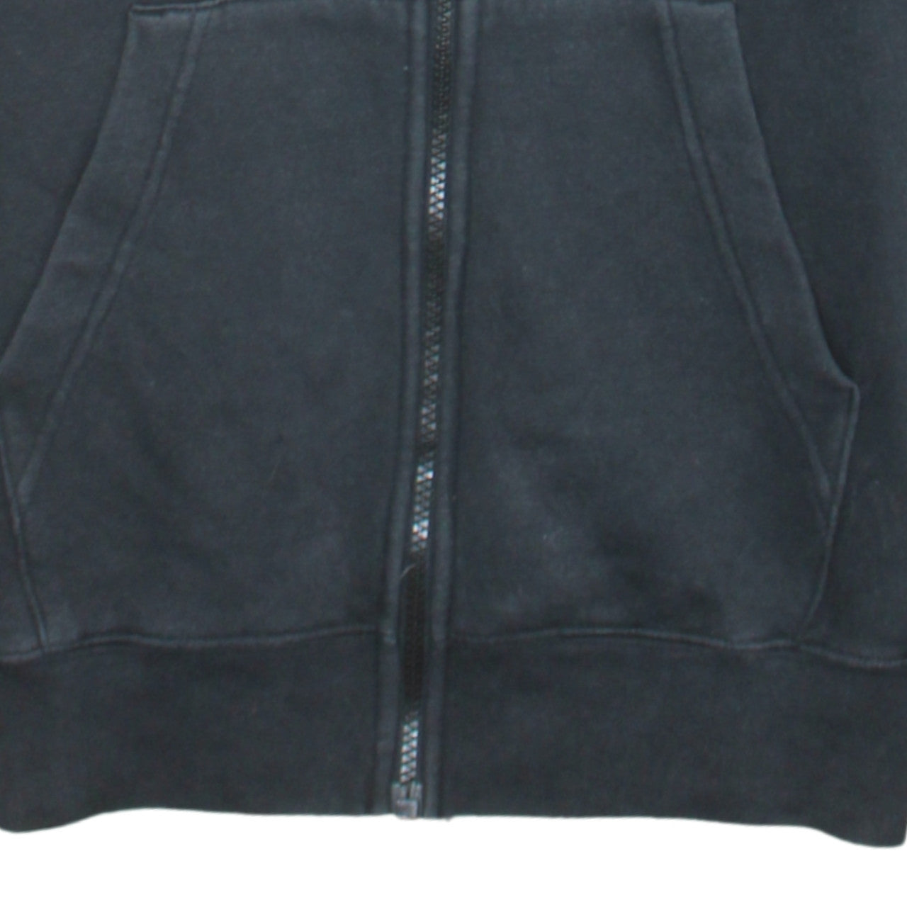 Mens UK Size XS Nike Black Full Zip Hoodie