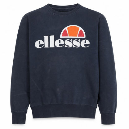 Mens UK Size M ellesse Blue Pullover Sweatshirt