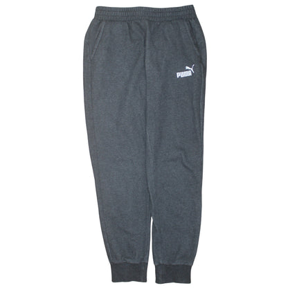 Mens UK Size S PUMA Regular Fit Jogger Grey Trousers