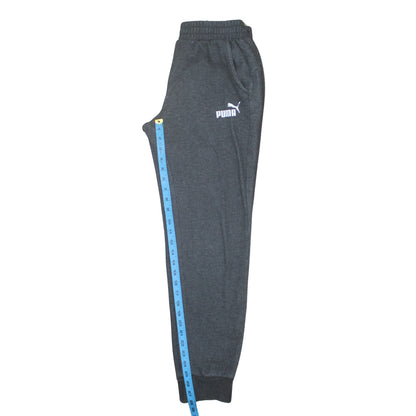 Mens UK Size S PUMA Regular Fit Jogger Grey Trousers