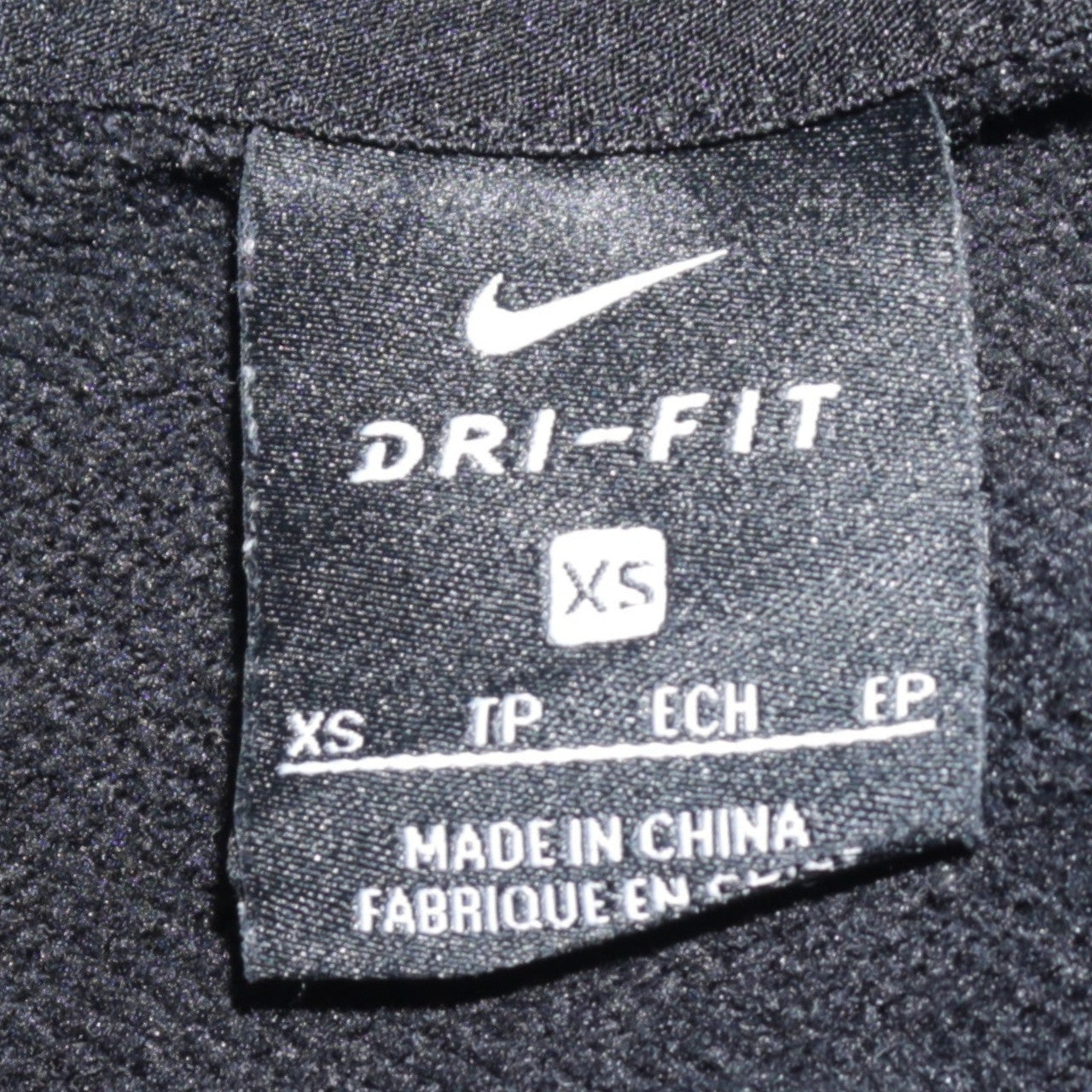 Mens UK Size XS Nike Black Pullover Sweatshirt