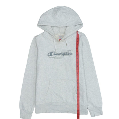 Mens UK Size M Champion Grey Pullover Hoodie