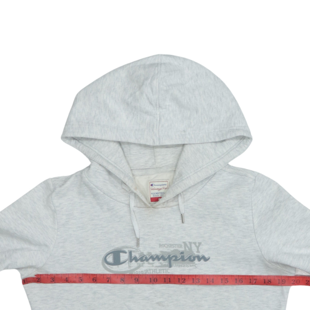 Mens UK Size M Champion Grey Pullover Hoodie
