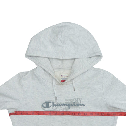 Mens UK Size M Champion Grey Pullover Hoodie