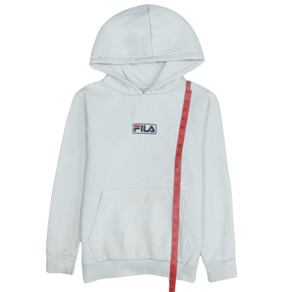 Boys UK Size 13-14 Years FILA White Pullover Hoodie