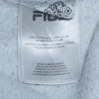 Boys UK Size 13-14 Years FILA White Pullover Hoodie