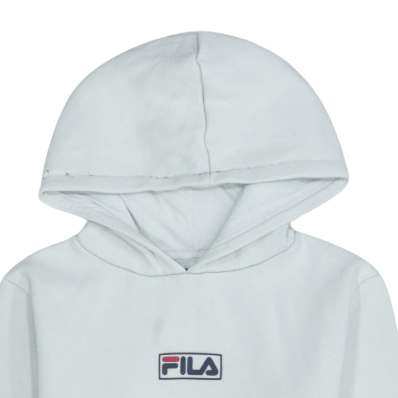 Boys UK Size 13-14 Years FILA White Pullover Hoodie