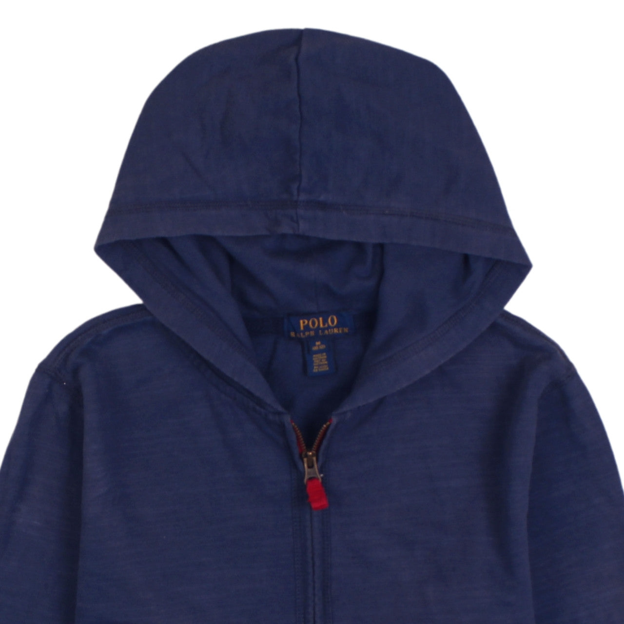 Teens UK Size M Ralph Lauren Blue Full Zip Hoodie