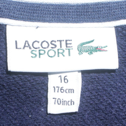 Boys UK Size 16 Years Lacoste Sport Blue Full Zip Hoodie
