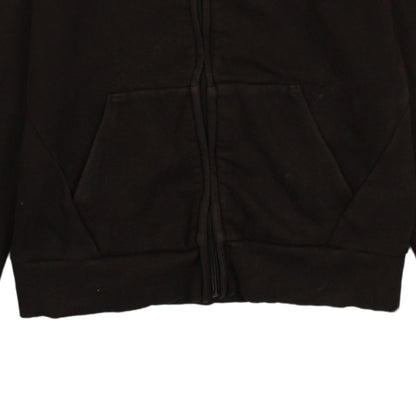 Womens UK Size 8 PUMA Black Full Zip Hoodie